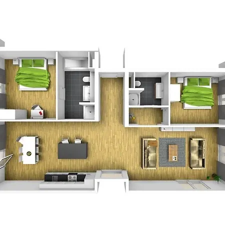 Apart-hotel Parkallee Budenheim